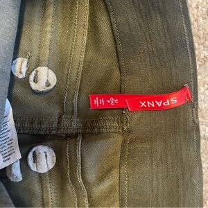 SPANX Khaki Green Pants